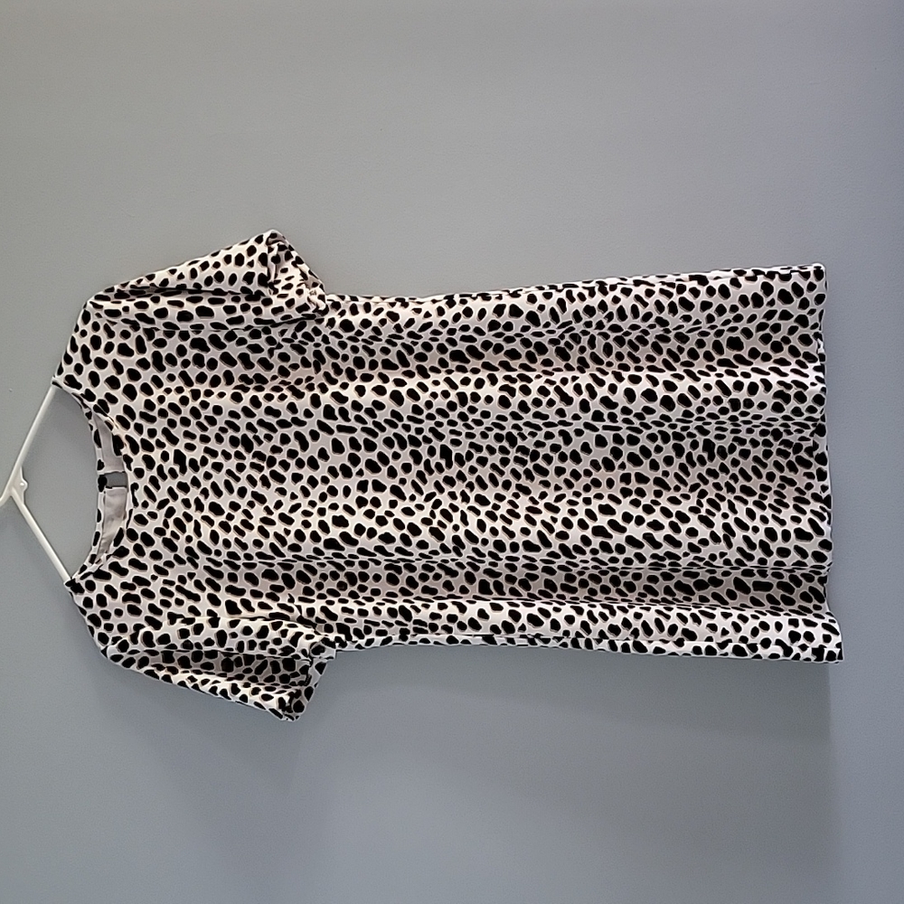EUC Anne Taylor Leopard Print Dress SZ 6